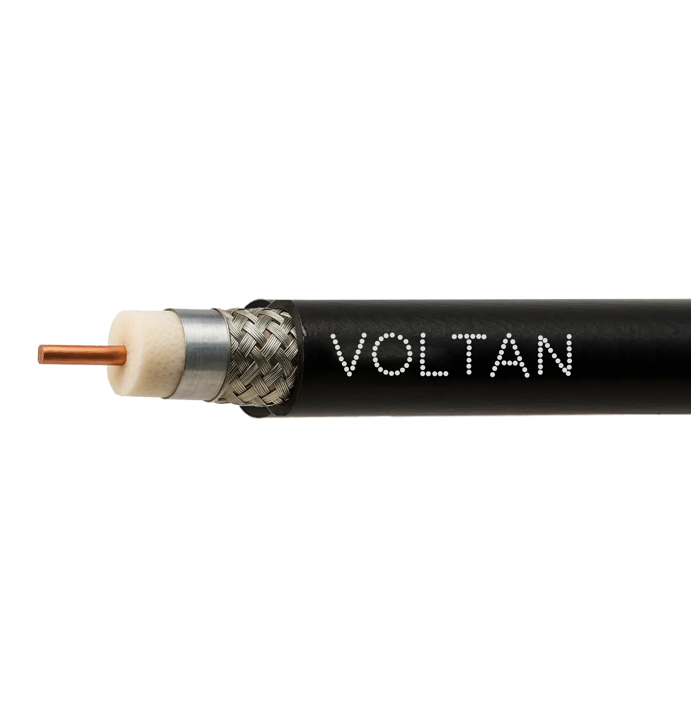 11U 75 Ohm Coaxial Cable - 60% Aluminium Braid - VTAL1160L