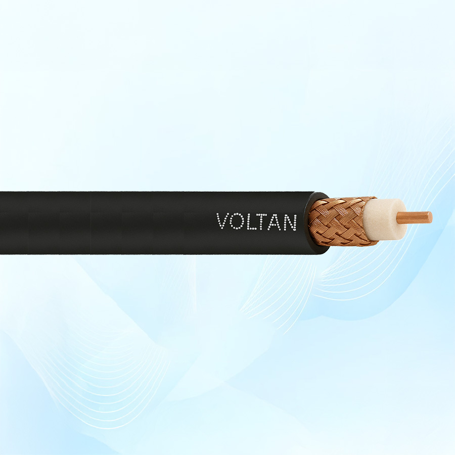 11U 75 Ohm Coaxial Cable - 90% Bare Copper Braid
