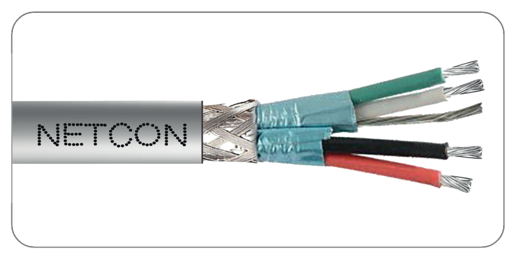 18 AWG Shielded Cable PVC
