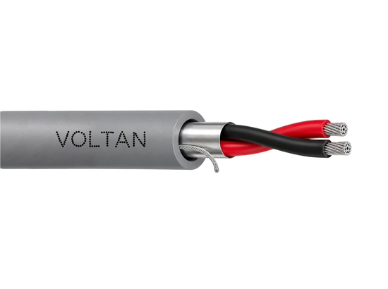 1 Pair, 22 AWG Shielded Twisted Pair Tinned Copper Cable LSZH